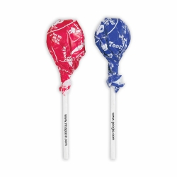 Customize Assorted Tootsie Pop Lollipops with your logo in 1 color